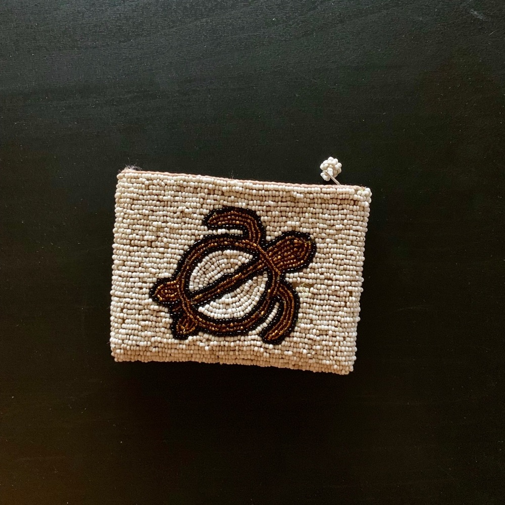 Vintage Key West turtle pouch